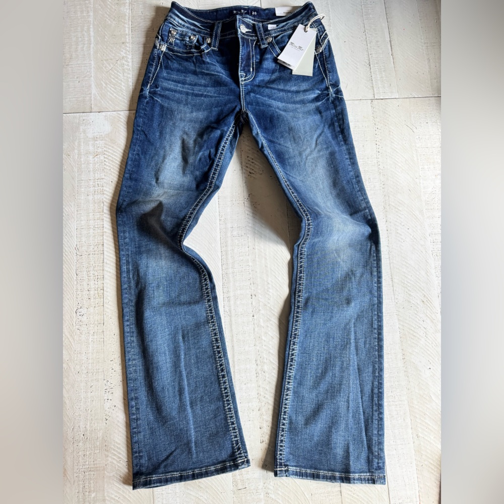 Miss Me Women's Blue Boot Cut Jeans